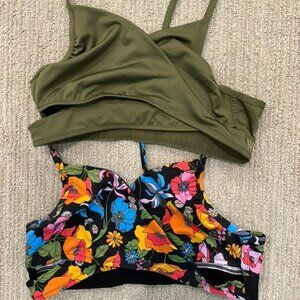 Pink/VS Gym to Swim Tops